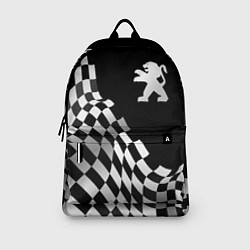 Рюкзак Peugeot racing flag, цвет: 3D-принт — фото 2