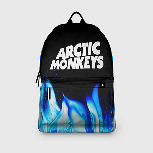 Рюкзак Arctic Monkeys blue fire / 3D-принт – фото 3