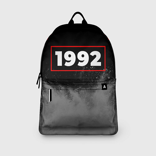 Рюкзак 1992 - в красной рамке на темном / 3D-принт – фото 3