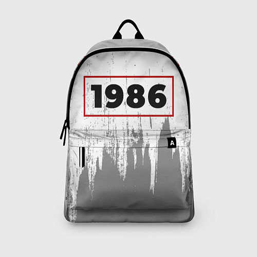 Рюкзак 1986 - в красной рамке на светлом / 3D-принт – фото 3