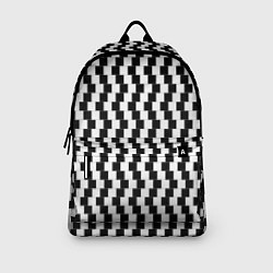 Рюкзак Оптическая иллюзия ровности полос, цвет: 3D-принт — фото 2