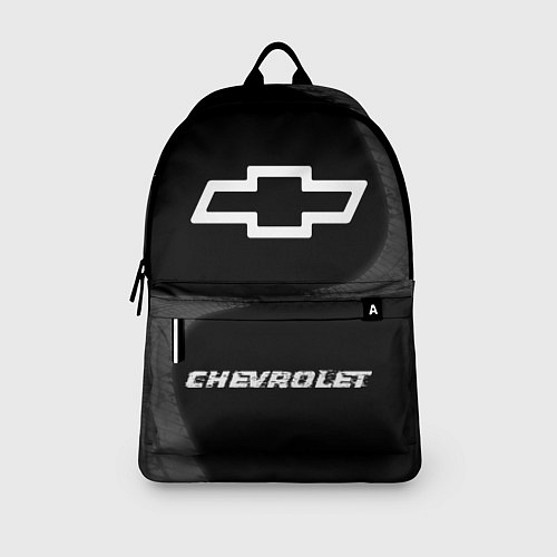 Рюкзак Chevrolet speed шины на темном: символ, надпись / 3D-принт – фото 3