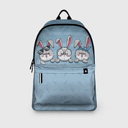 Рюкзак Зайки-кролики, цвет: 3D-принт — фото 2