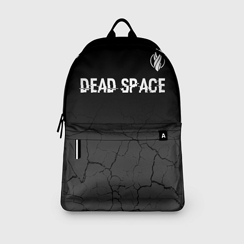 Рюкзак Dead Space glitch на темном фоне: символ сверху / 3D-принт – фото 3