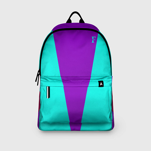 Рюкзак FIRM ярко-бирюзовая / 3D-принт – фото 3