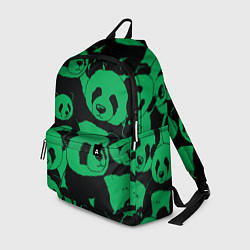 Рюкзак Panda green pattern, цвет: 3D-принт