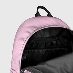 Рюкзак Барби - логотип на клетчатом фоне, цвет: 3D-принт — фото 2