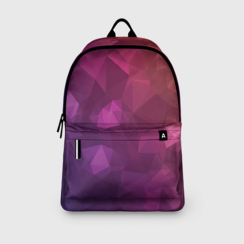 Рюкзак Разноцветные полигоны / 3D-принт – фото 3