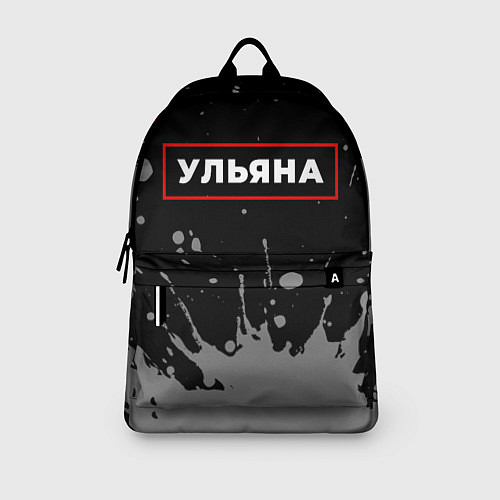 Рюкзак Ульяна - в красной рамке на темном / 3D-принт – фото 3