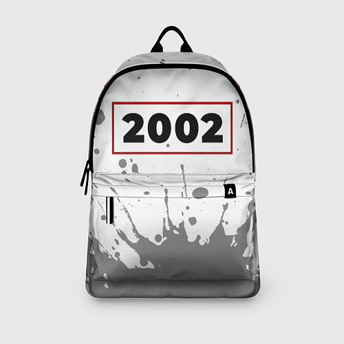 Рюкзак 2002 - в красной рамке на светлом / 3D-принт – фото 3