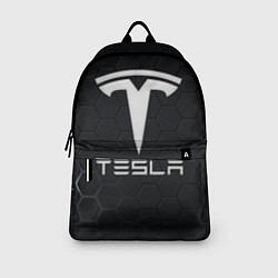 Рюкзак Tesla логотип - матовое стекло, цвет: 3D-принт — фото 2