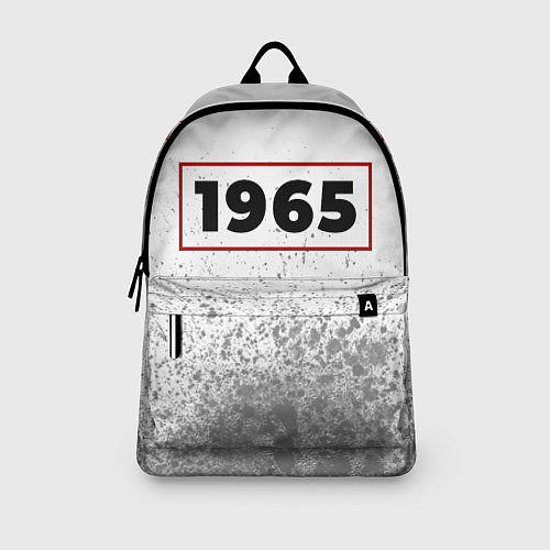 Рюкзак 1965 - в красной рамке на светлом / 3D-принт – фото 3