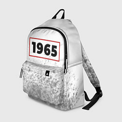 Рюкзак 1965 - в красной рамке на светлом, цвет: 3D-принт
