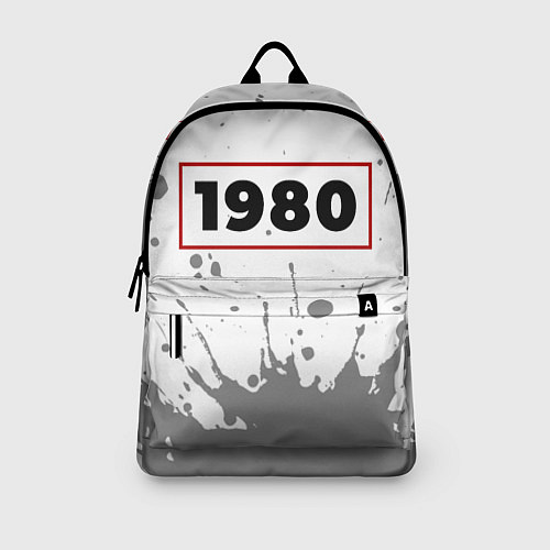 Рюкзак 1980 - в красной рамке на светлом / 3D-принт – фото 3