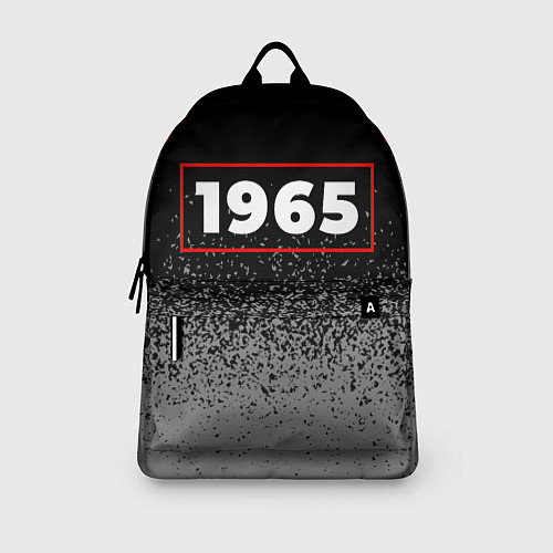 Рюкзак 1965 - в красной рамке на темном / 3D-принт – фото 3