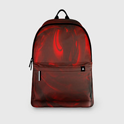 Рюкзак Темно красные волны, цвет: 3D-принт — фото 2