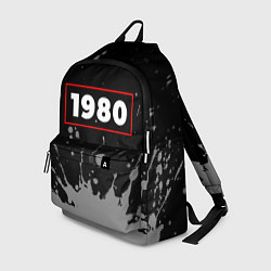 Рюкзак 1980 - в красной рамке на темном, цвет: 3D-принт