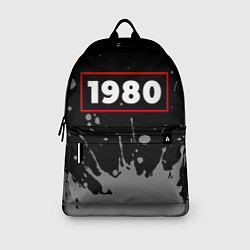 Рюкзак 1980 - в красной рамке на темном, цвет: 3D-принт — фото 2