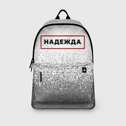 Рюкзак Надежда - в красной рамке на светлом, цвет: 3D-принт — фото 2