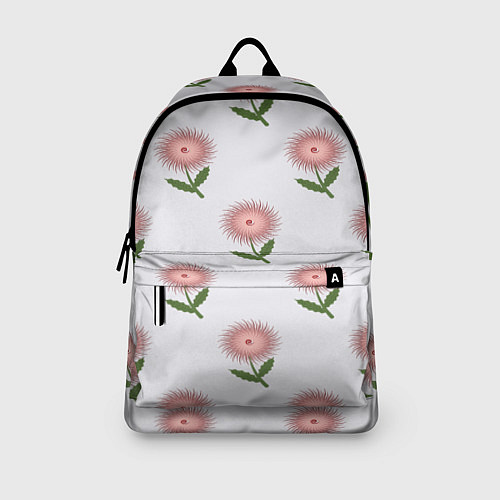 Рюкзак Астра игольчатый цветок / 3D-принт – фото 3