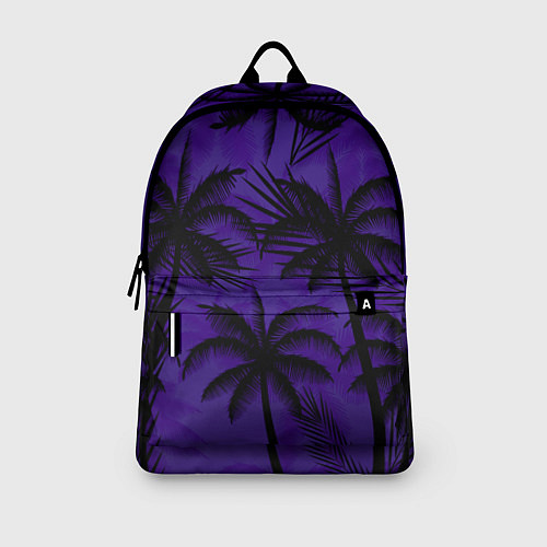 Рюкзак Пальмы в ночи / 3D-принт – фото 3