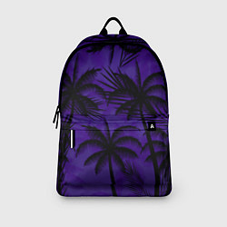 Рюкзак Пальмы в ночи, цвет: 3D-принт — фото 2