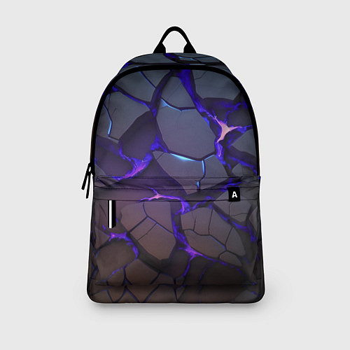 Рюкзак Светящаяся неоновая лава / 3D-принт – фото 3