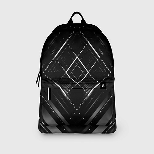 Рюкзак Hexagon Black / 3D-принт – фото 3