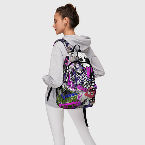Рюкзак Рок тематика / 3D-принт – фото 6