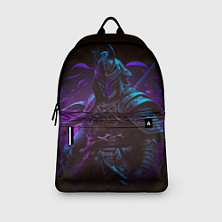 Рюкзак Самурай в неоновом свете, цвет: 3D-принт — фото 2