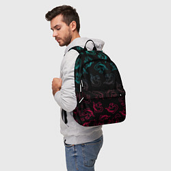Рюкзак Neon Unicorn, цвет: 3D-принт — фото 2