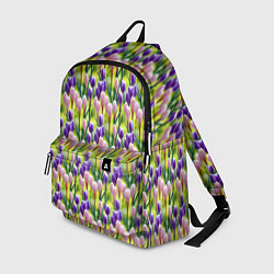 Рюкзак Весенние крокусы, цвет: 3D-принт