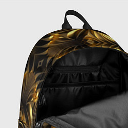 Рюкзак Золотой калейдоскоп, цвет: 3D-принт — фото 2