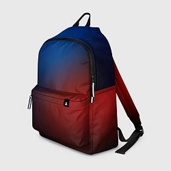 Рюкзак Красно синий градиент, цвет: 3D-принт