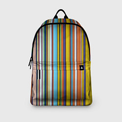 Рюкзак Абстрактное множество разноцветных листов, цвет: 3D-принт — фото 2