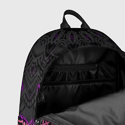 Рюкзак Цветастый узор, цвет: 3D-принт — фото 2