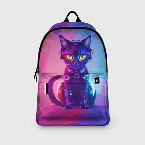 Рюкзак Кибер кошка / 3D-принт – фото 3