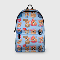 Рюкзак Забавные щенки, цвет: 3D-принт — фото 2