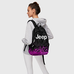 Рюкзак Jeep pro racing: символ сверху, цвет: 3D-принт — фото 2