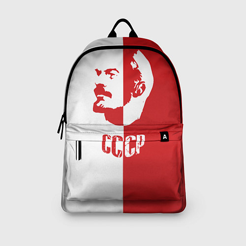 Рюкзак Красно белый Ленин / 3D-принт – фото 3