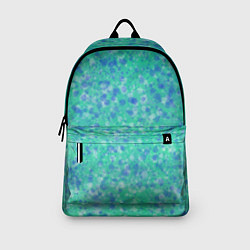 Рюкзак Зеленые микробы, цвет: 3D-принт — фото 2