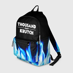 Рюкзак Thousand Foot Krutch blue fire, цвет: 3D-принт