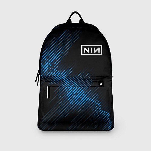 Рюкзак Nine Inch Nails звуковая волна / 3D-принт – фото 3