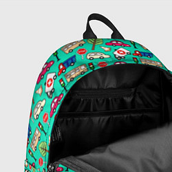 Рюкзак Машинки, цвет: 3D-принт — фото 2