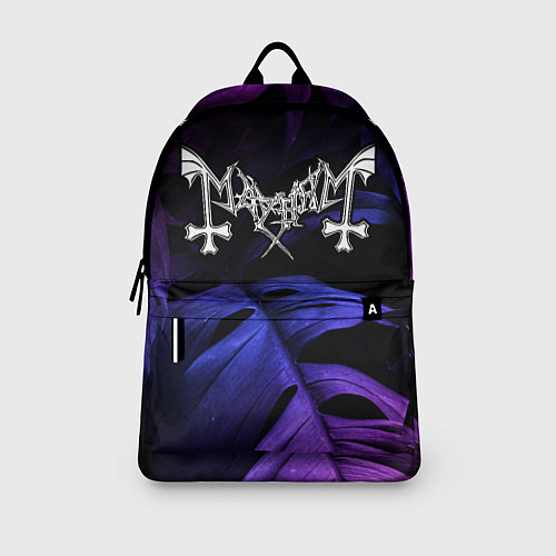 Рюкзак Mayhem neon monstera / 3D-принт – фото 3