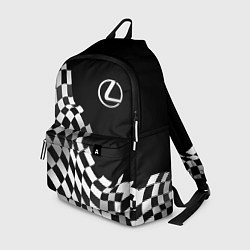 Рюкзак Lexus racing flag, цвет: 3D-принт