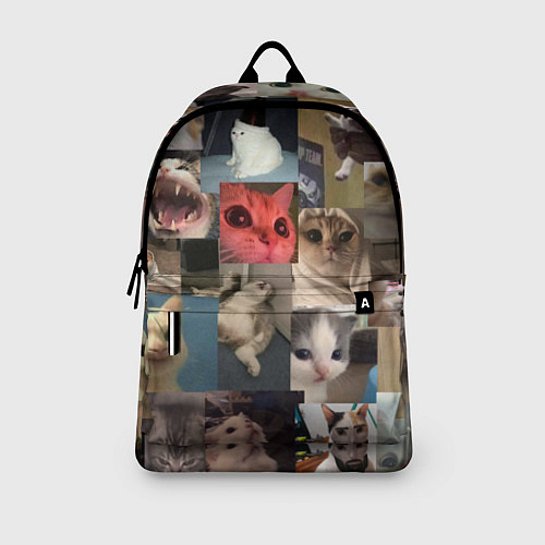 Рюкзак Мемные котики / 3D-принт – фото 3
