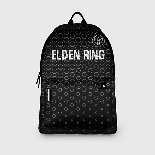 Рюкзак Elden Ring glitch на темном фоне: символ сверху / 3D-принт – фото 3