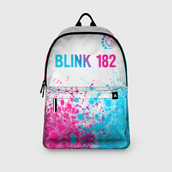 Рюкзак Blink 182 neon gradient style: символ сверху, цвет: 3D-принт — фото 2