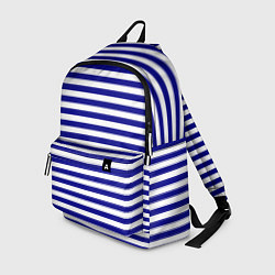 Рюкзак Тельняшка синяя ВМФ, цвет: 3D-принт